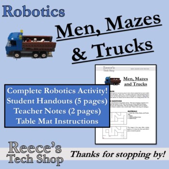 Preview of Robotics Curriculum - Men, Mazes, & Trucks