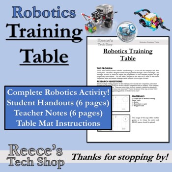 Preview of Robotics Curriculum - Robot Training Table