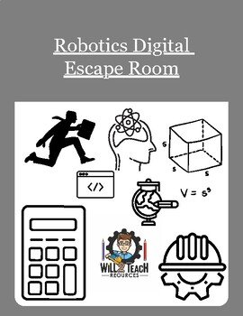 Preview of Robotics Digital Escape Room - STEAM