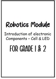 Robotics Module - Electronic Components LED & Cell for Gra