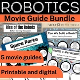 Robotics Movie Guides and Activities for Middle School STE