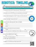 Robotics : Timeline & NASA Webquest (Science / space / STE