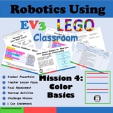Robotics Using EV3 Classroom:  Mission #4 - The Color Sensor