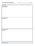 Robotics Video Worksheet - great for a sub day or quick ti