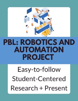 Preview of Robotics and Automation Project | PBL | Showcase | Student-Centered| Engineer|