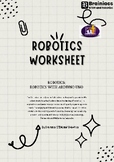 Robotics with Arduino Worksheet