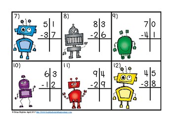 Why Don #39 t Robots Ever Panic Math Worksheet