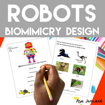 Preview of Robot Activities | Biomimicry Design Project |  Nonfiction | STEAM