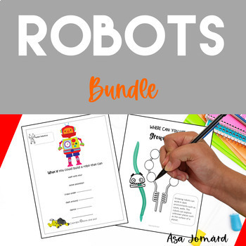 Preview of Robots Bundle | PBL Design Nature Compatible with NGSS