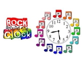 Rock Around the Clock-Clock Labels Kit