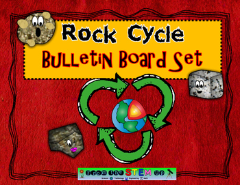 Preview of Rock Cycle Bulletin Board POSTER SET