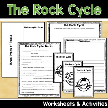 Rock Cycle Bundle by Hunt 4 Treasure | Teachers Pay Teachers