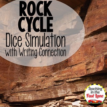 Preview of Rock Cycle Dice Simulation with Writing Connection