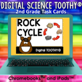 Rock Cycle Digital Science Toothy ® Task Cards | Distance 
