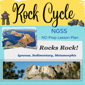 Preview of Rock Cycle Elementary Science SC.4.E.6.1 and NGSS Lesson