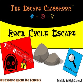 Preview of Rock Cycle Escape Room | The Escape Classroom