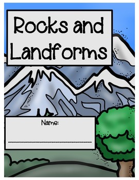 Preview of Rock Cycle, Layers of the Earth, Landforms BUNDLE (ADVANCED, ESOL, SPED, DIFF)