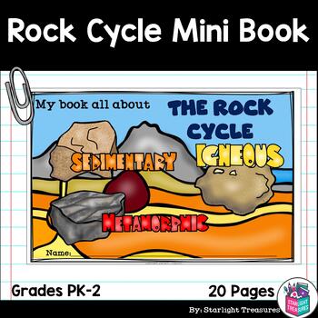 Preview of Rock Cycle Mini Book for Early Readers: Rock and Minerals