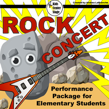 Preview of Rock Cycle Musical Performance Script for Elementary Students