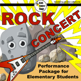Rock Cycle Musical Performance Script for Elementary Students