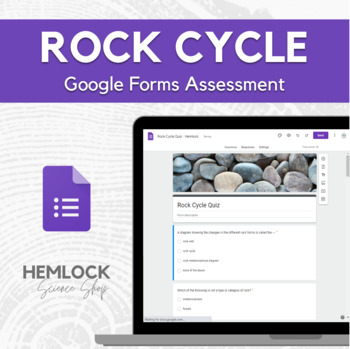 Preview of Rock Cycle Quiz in Google Forms
