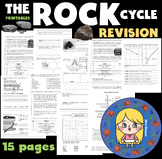 Rock Cycle Revision Booklet | PRINTABLE