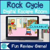 Rock Cycle STEM Escape Room: MS-ESS2-1 Digital Breakout Ge