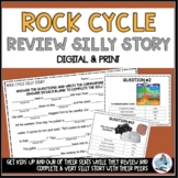 Rock Cycle Task Cards Review - Silly Story Stations