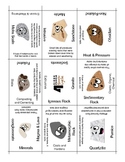 Rock Cycle Vocabulary Puzzle, 4 Sided Review Puzzle