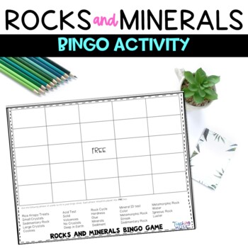 Preview of Rocks and Minerals Review Game