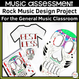 Rock Music Design Project | Music Assessment | Middle Scho