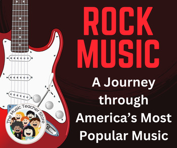 Preview of ROCK AND ROLL: AMERICA'S MOST POPULAR MUSIC POWERPOINT, DISTANCE LEARNING