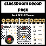 Rock N' Roll Themed Classroom Decor Bundle
