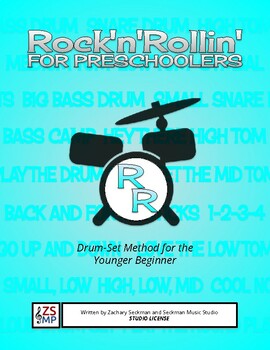 Preview of Rock'N'Rollin' For Preschoolers - STUDIO LICENSE