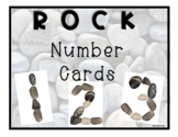 Rock Number Cards