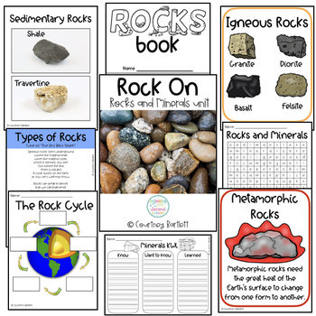 Preview of Rock On (rocks and minerals unit)