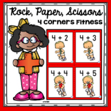 Addition Rock Paper Scissor Fitness Game