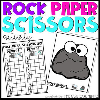 Really Good Stuff® Rock, Paper, Scissors Math Game - Addition