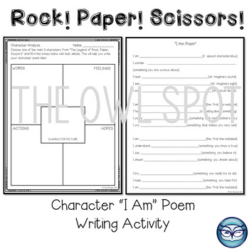 The Legend of Rock Paper Scissors Book Activities