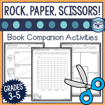 Preview of Rock Paper Scissors Reading Comprehension Activities