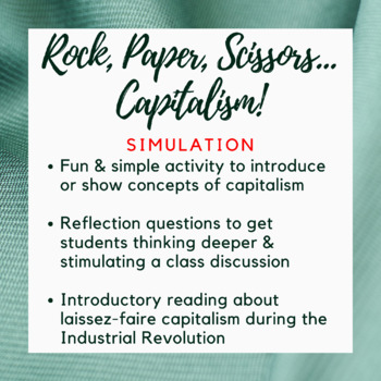 Preview of Rock, Paper, Scissors....Capitalism! Simulation