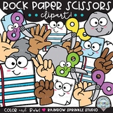 Rock Paper Scissors Clipart