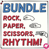 Rock, Paper, Scissors, RHYTHM! Standard and Stick Rhythm BUNDLE