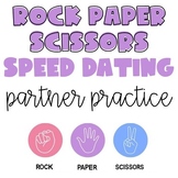 Rock Paper Scissors "Speed Dating" Speaking Activity
