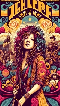 Preview of Rock Rebel: Janis Joplin Poster