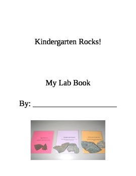 Preview of Rock Science Lap Book