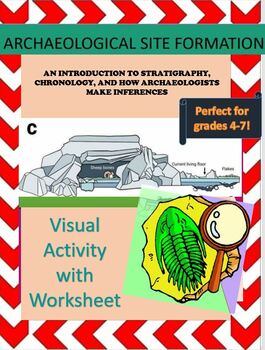 Preview of Rock Shelter Formation Activity & Worksheet (chronology and stratigraphy)