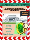 Rock Shelter Formation Activity & Worksheet (chronology an