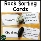 Rock Sorting Cards: Igneous, Sedimentary, and Metamorphic Rocks