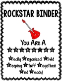 Rock Star Binder
